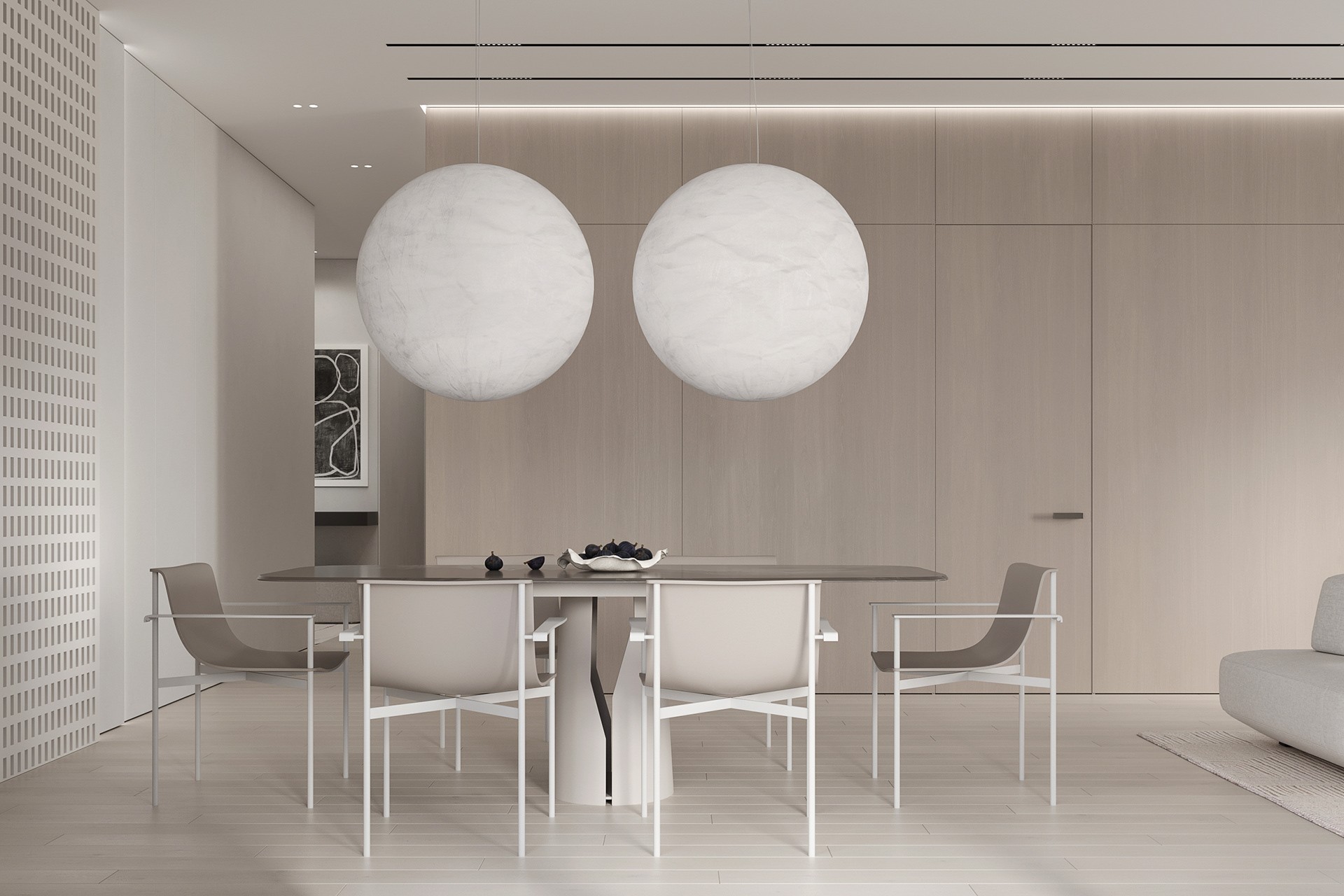 浅色系简约风住宅设计-8