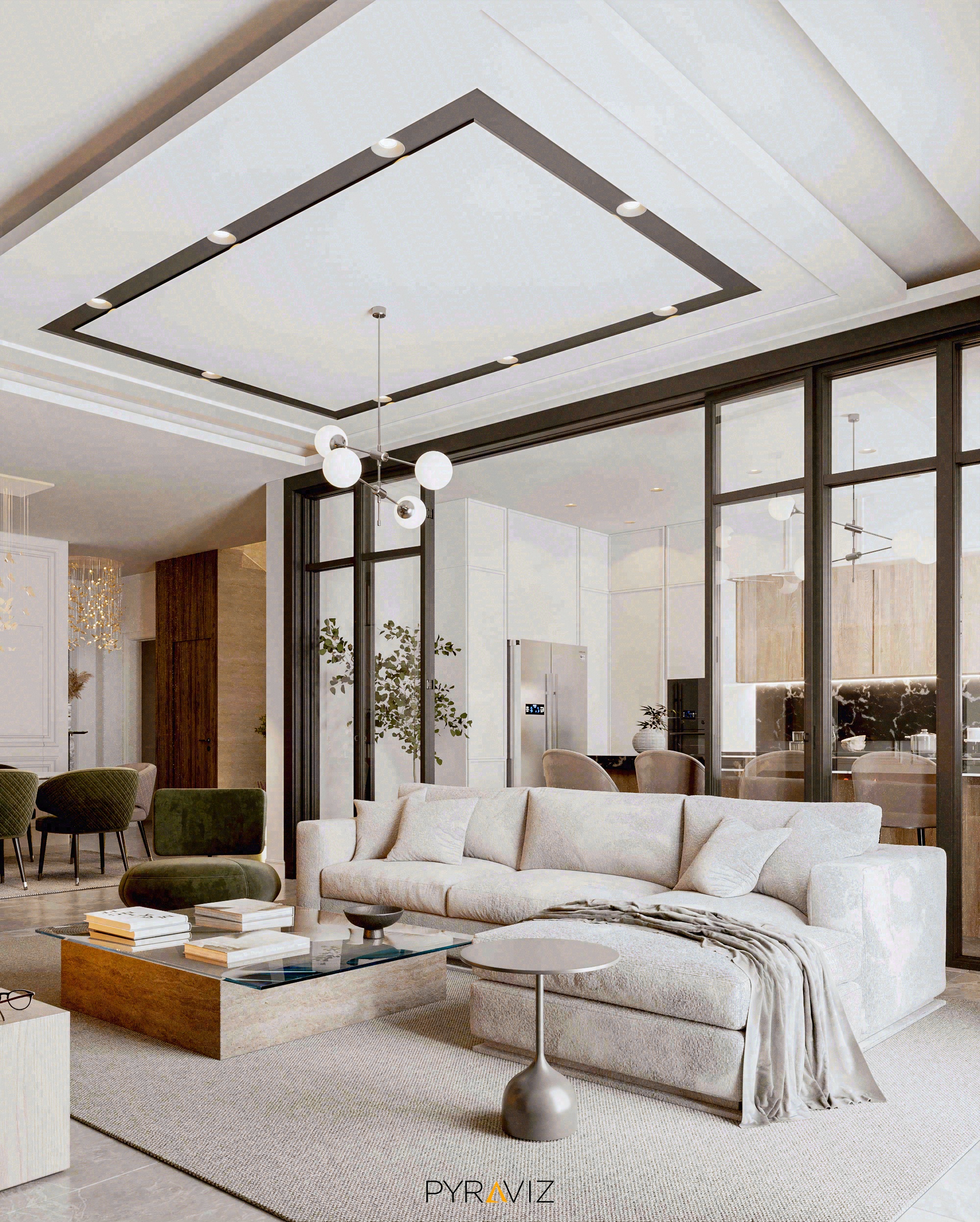 私人新古典主义别墅丨沙特阿拉伯利雅得丨PYRAVIZ-4