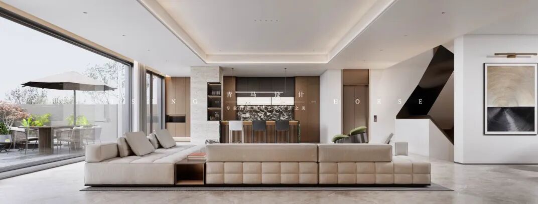 碧桂园·央墅600㎡下叠丨李昂设计团队-50