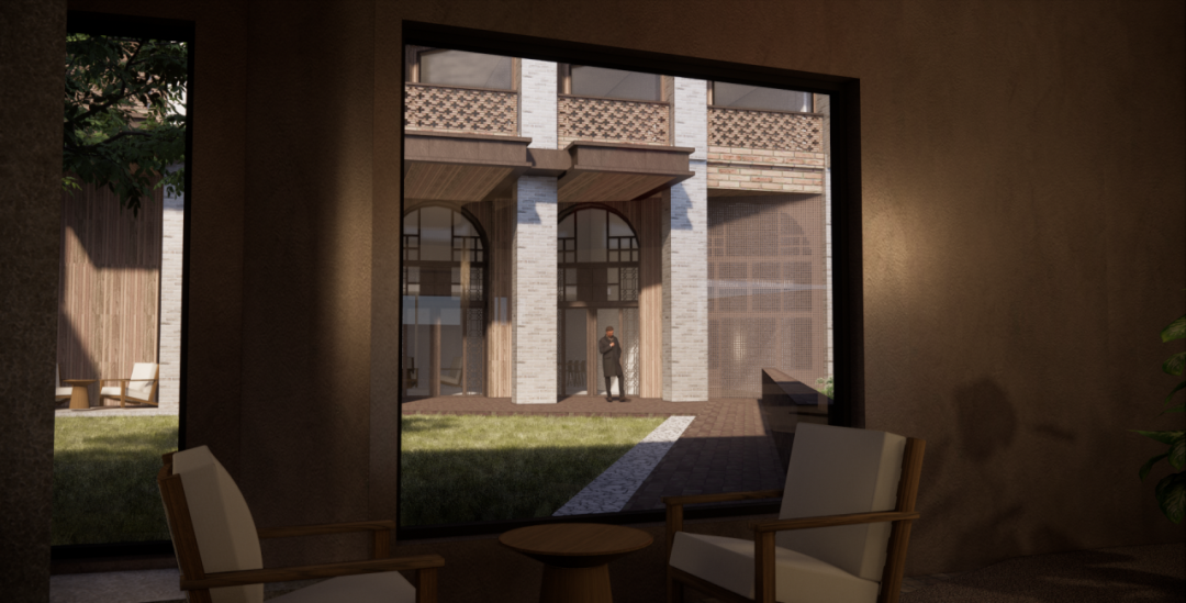 戚山山:榆林古城原区招待所改造,从立面小演绎见地域大场景|CBC集群设计-201