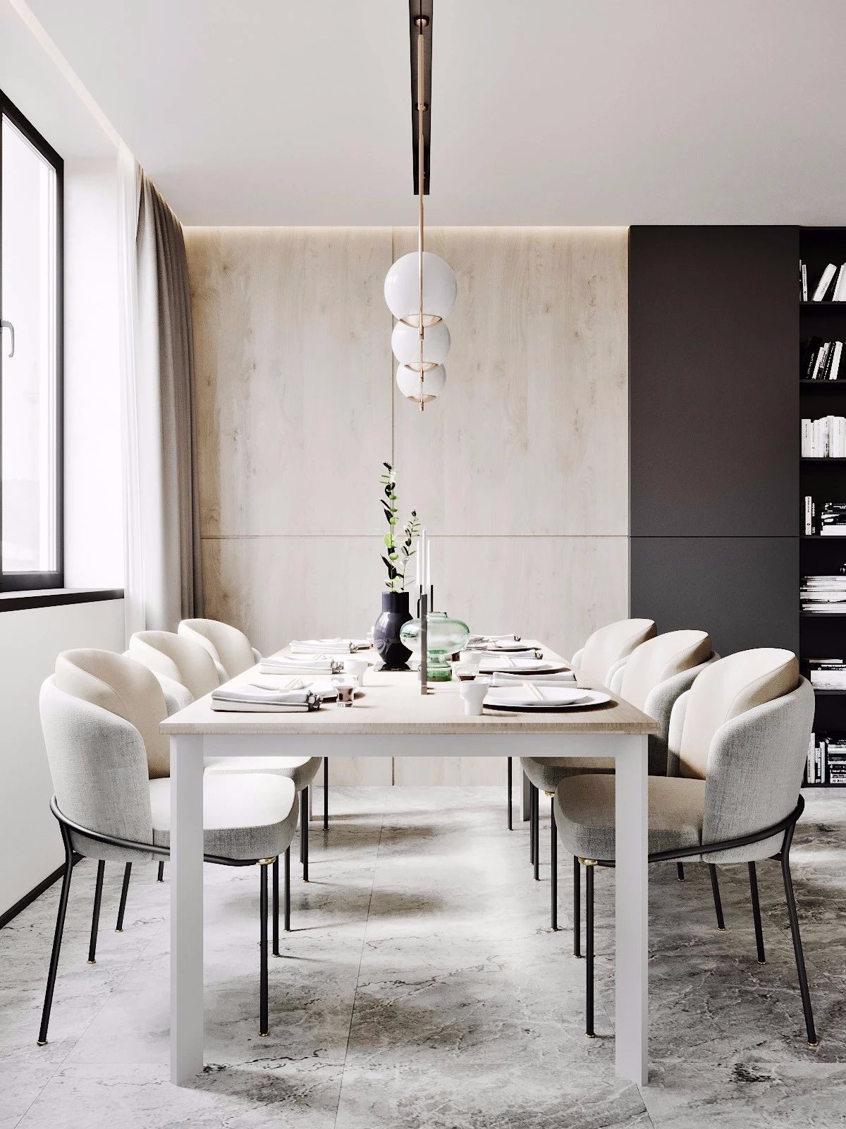 106㎡高级灰设计丨简直不要太爽-4