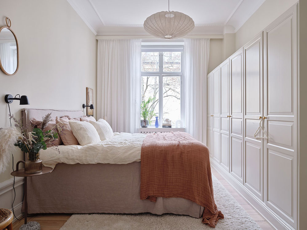 温馨斯堪的纳维亚公寓,冬季风情满满-24