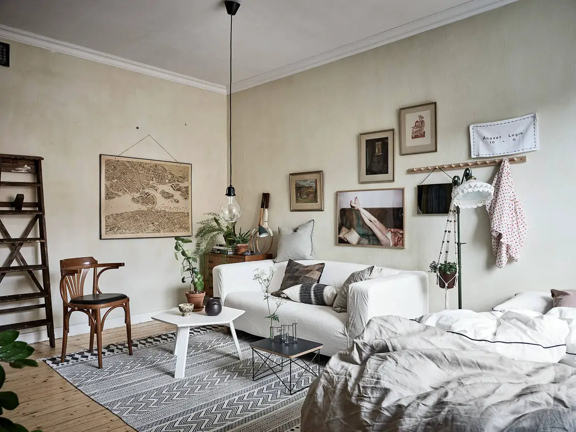 自然色彩的瑞典 36m²禅意工作室-1