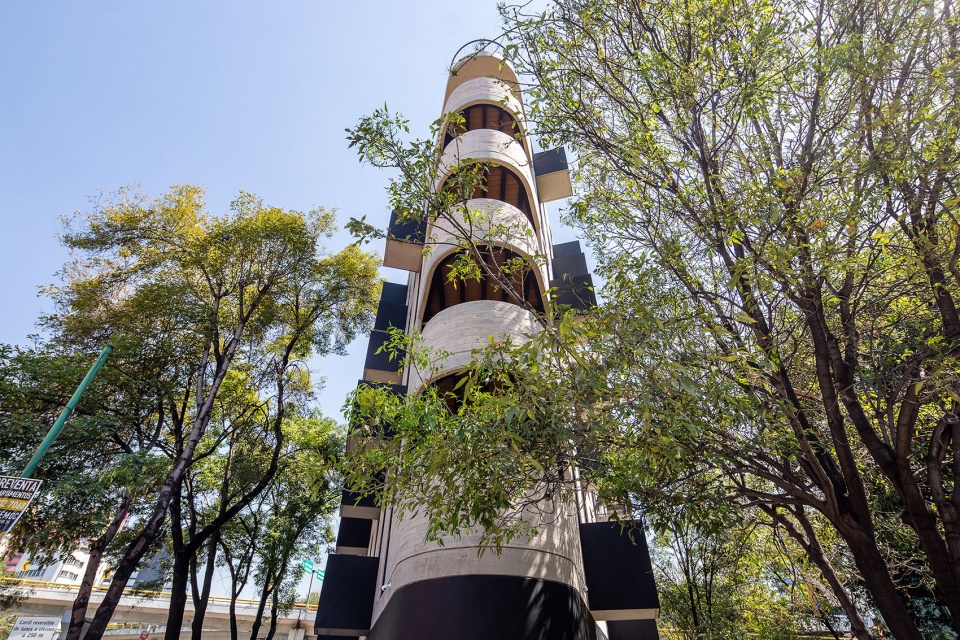 墨西哥六层公寓楼 MO288丨墨西哥墨西哥城丨HGR Arquitectos-9