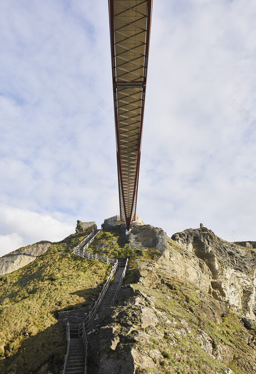 廷塔杰尔城堡人行桥丨英国-15