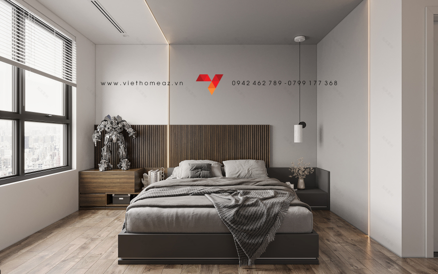 The Terra An Hung 公寓室内设计丨越南河内丨VietHome 建筑与室内设计公司-18