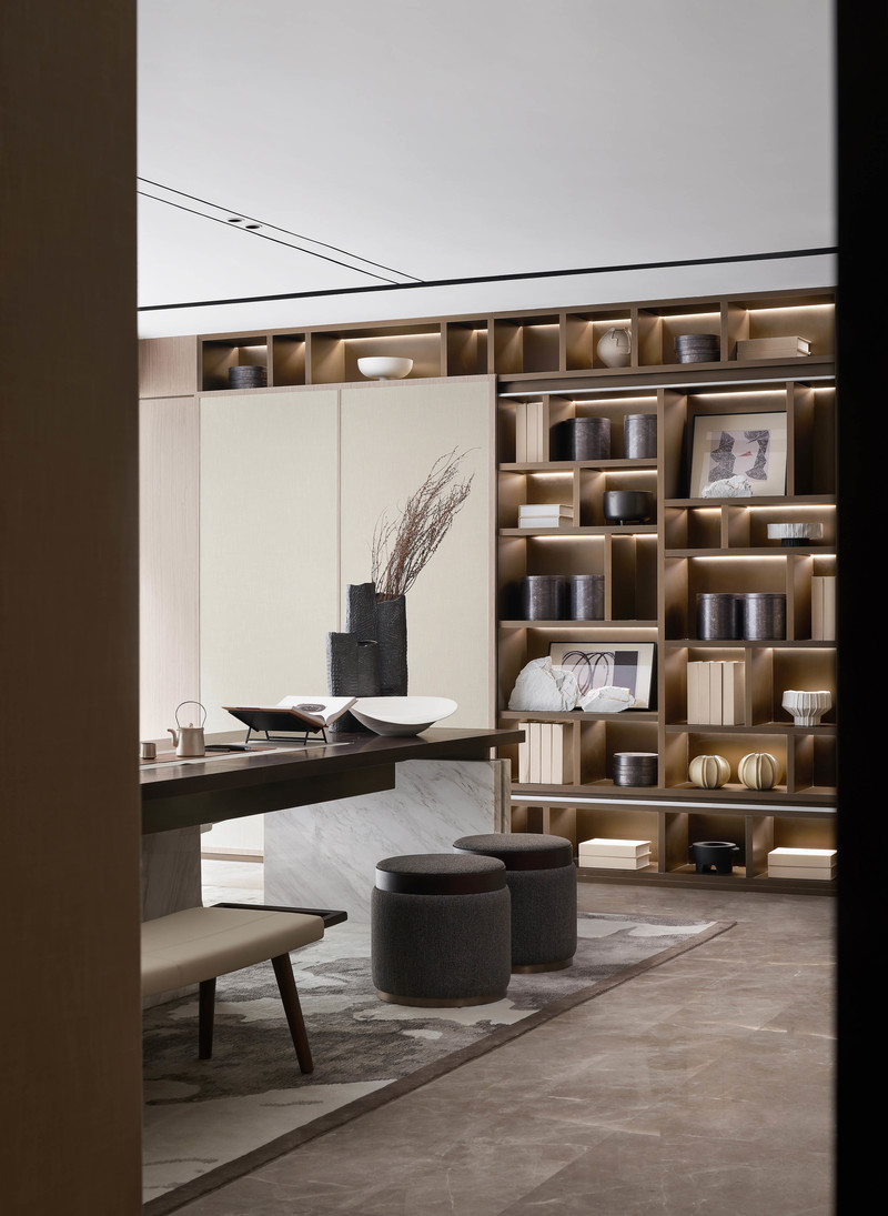 广州合景朗云花园别墅 | 山水之间的现代东方诗意-22