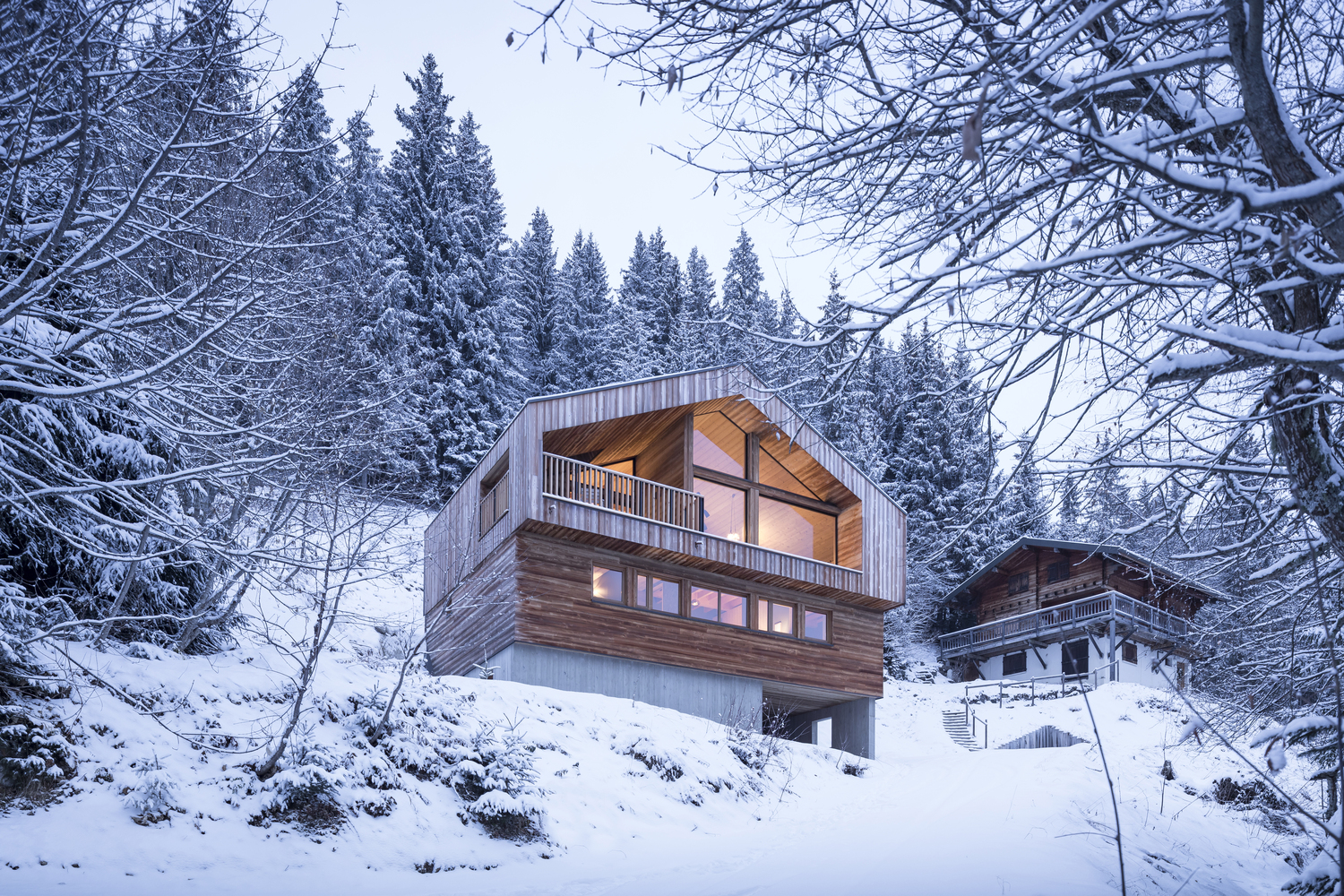 Mountain House  Studio Razavi architecture-16