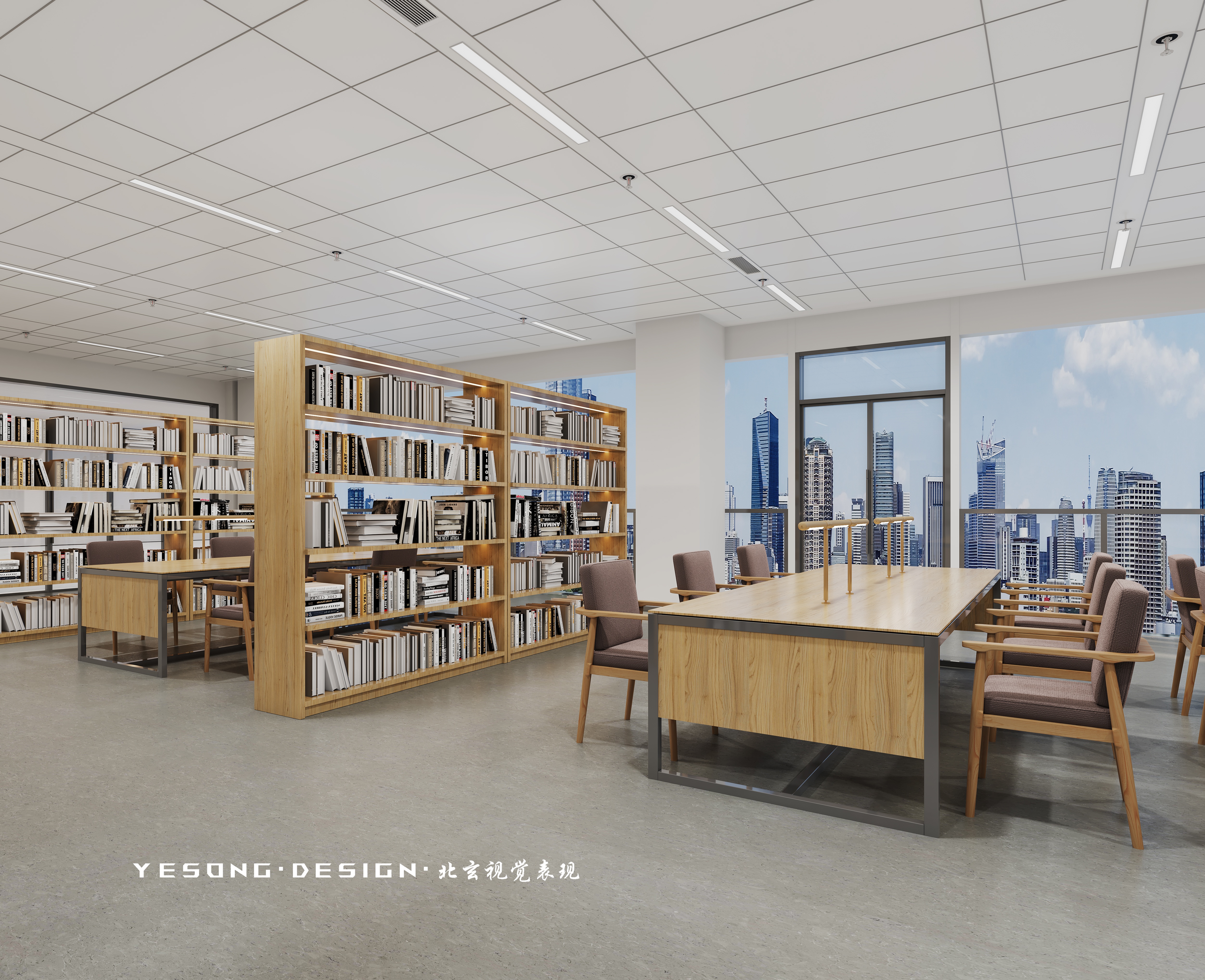 图书馆设计丨城市的静音模式开关-5