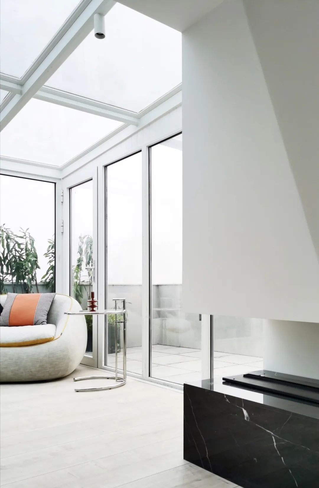 上海 180㎡空中别墅，温暖极简主义打造超美阳光房-120