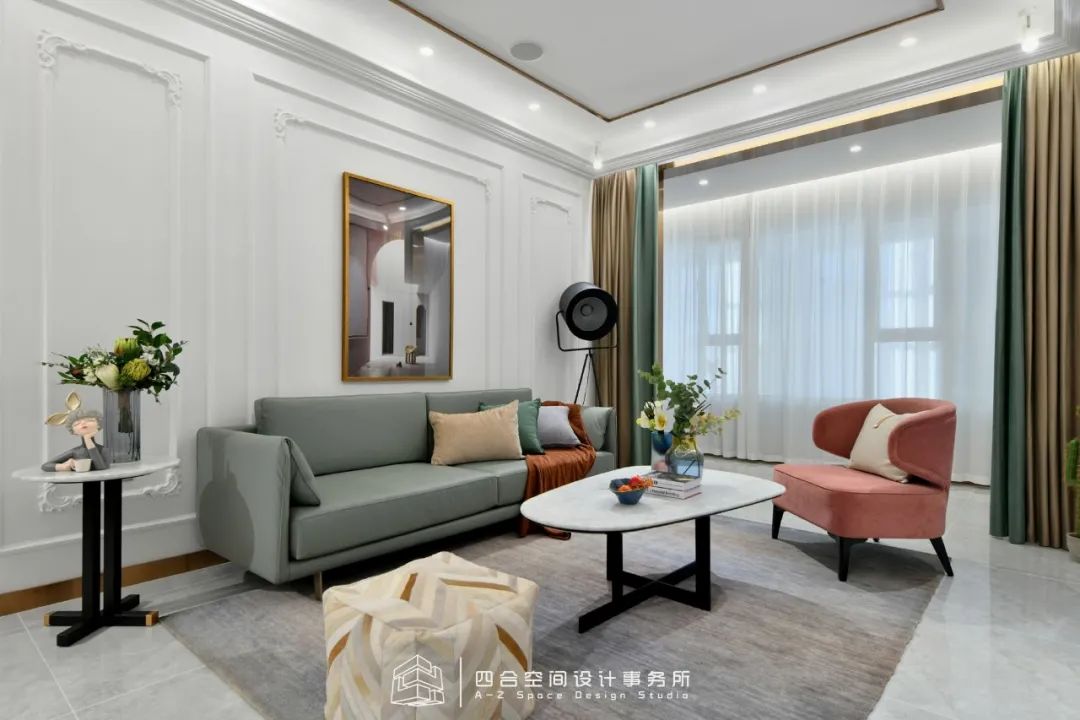 法式轻奢清徐之梦丨中国山西丨四合空间设计事务所-14