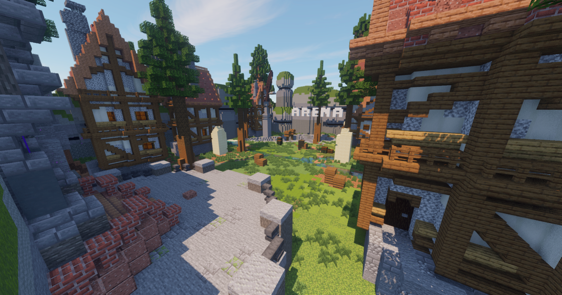 Minecraft Free Arena +1.20-3