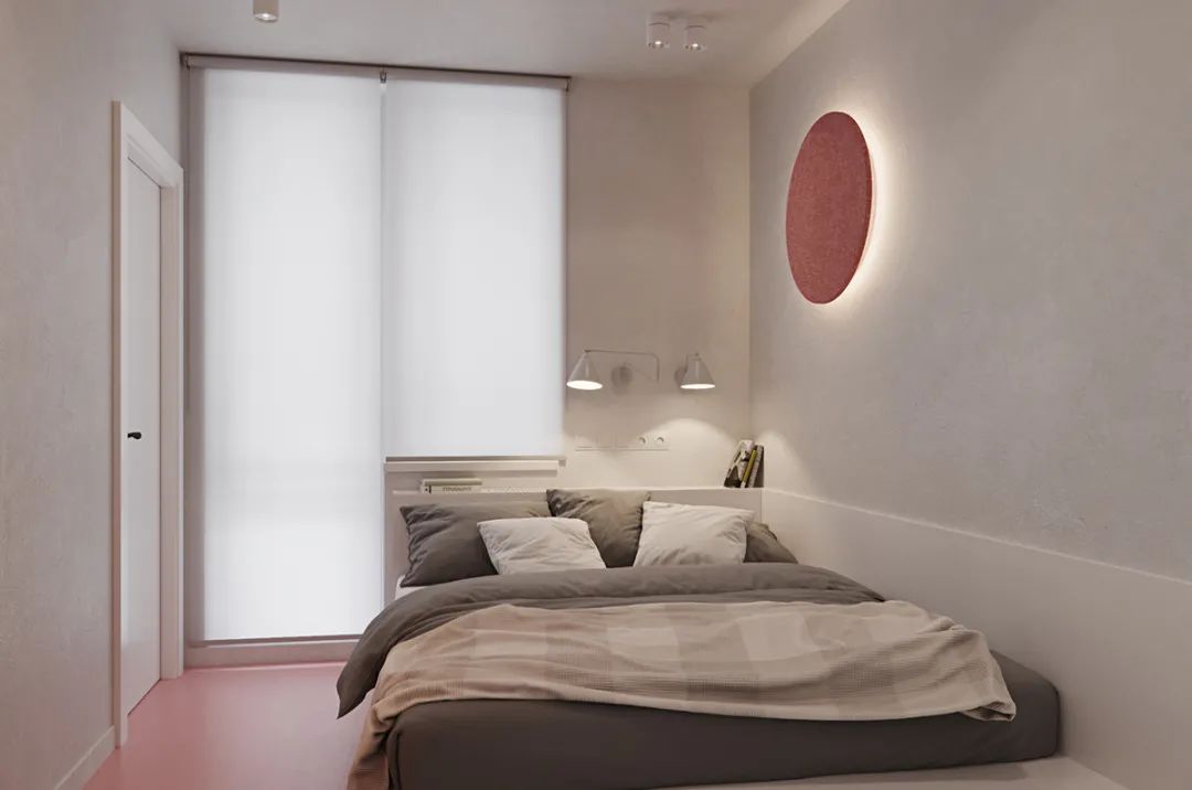 9003 studio 打造 33㎡甜美暖粉单身小宅-15