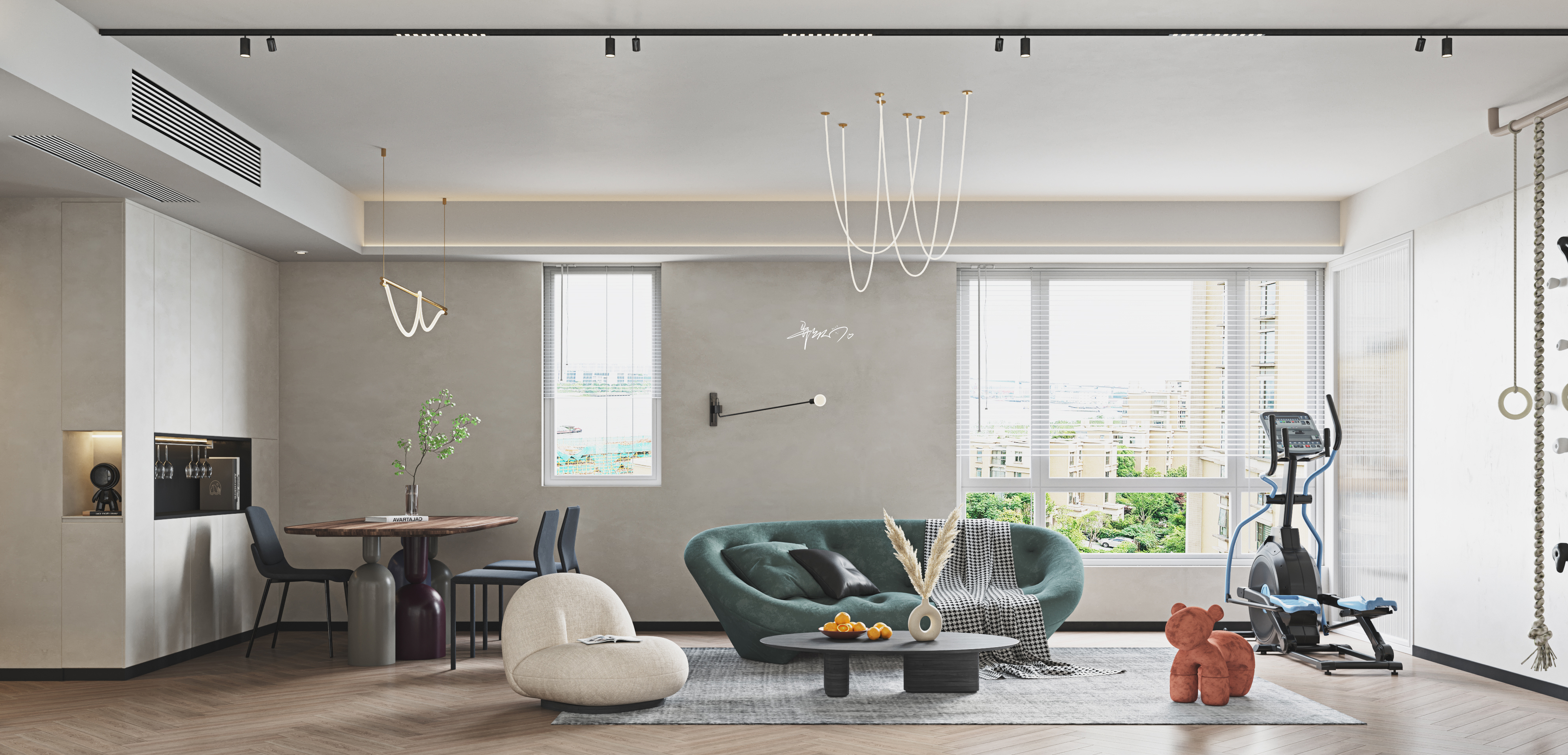 现代北欧风，日常搬砖的空间艺术-15