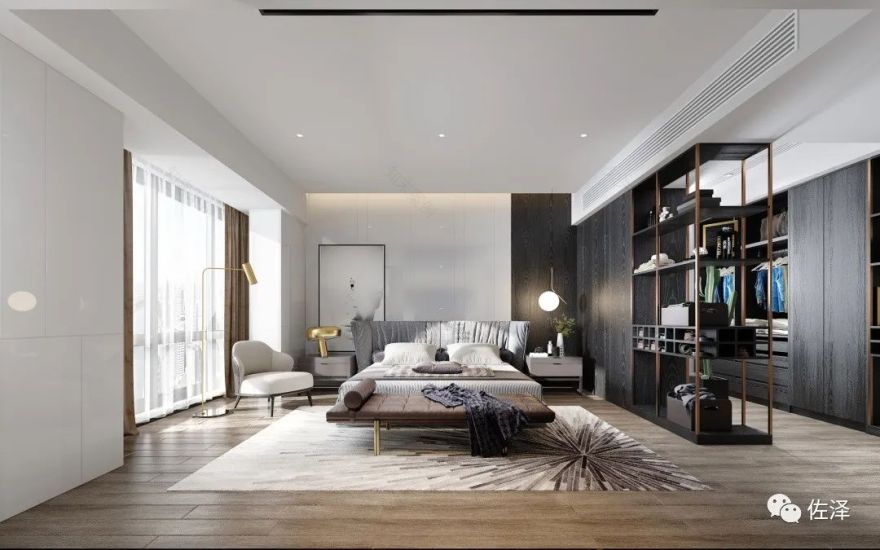 首开融侨首融府 160㎡现代简约风,洪启成团队打造安静生活空间-74