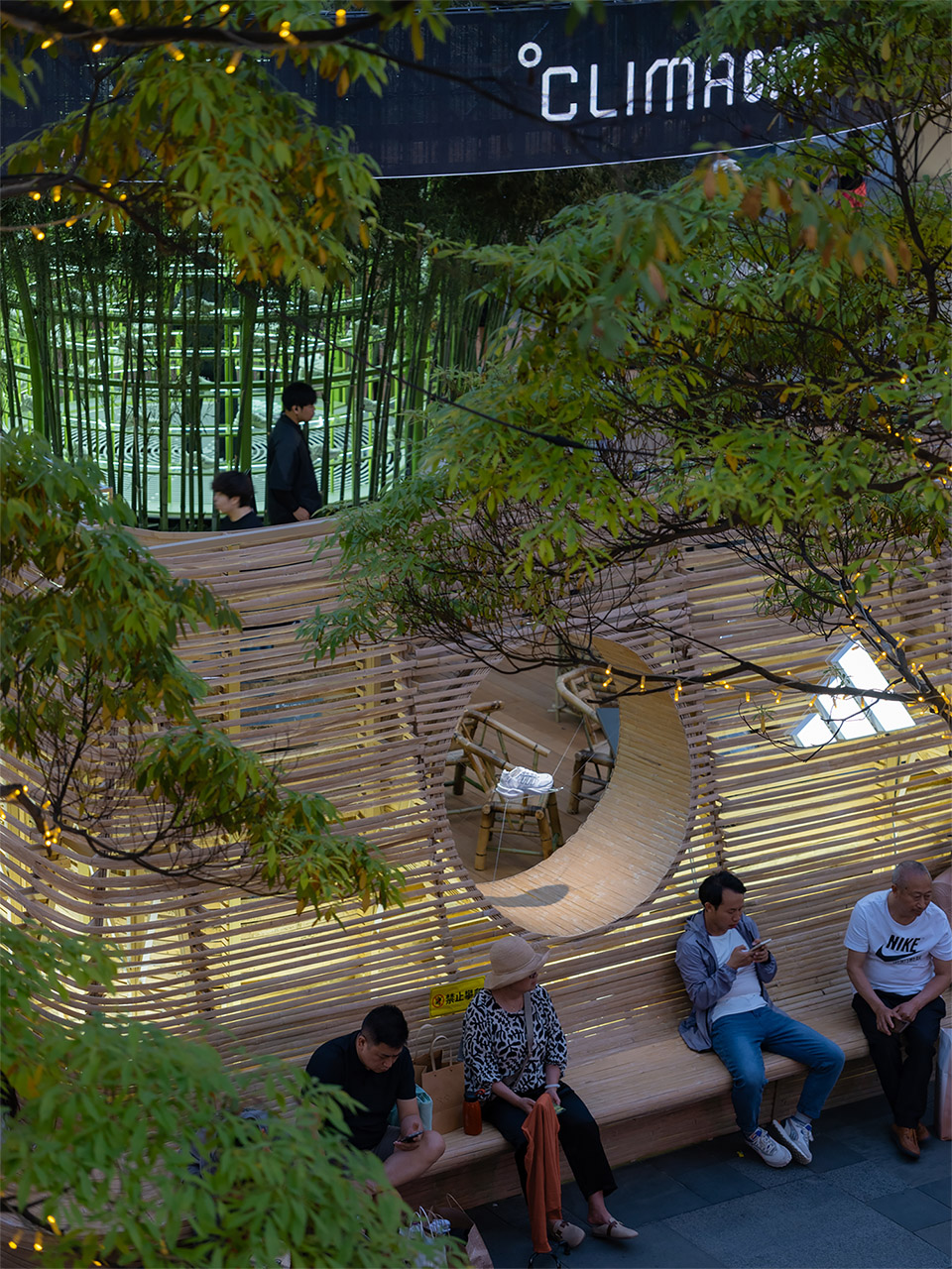 成都太古里东广场阿迪达斯清风茶馆丨中国成都丨line+建筑事务所-6