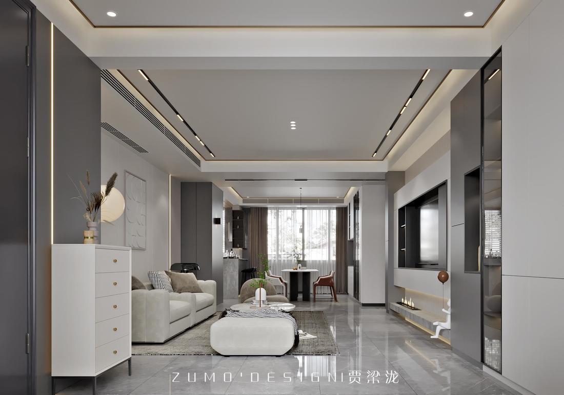 160㎡现代轻奢-6