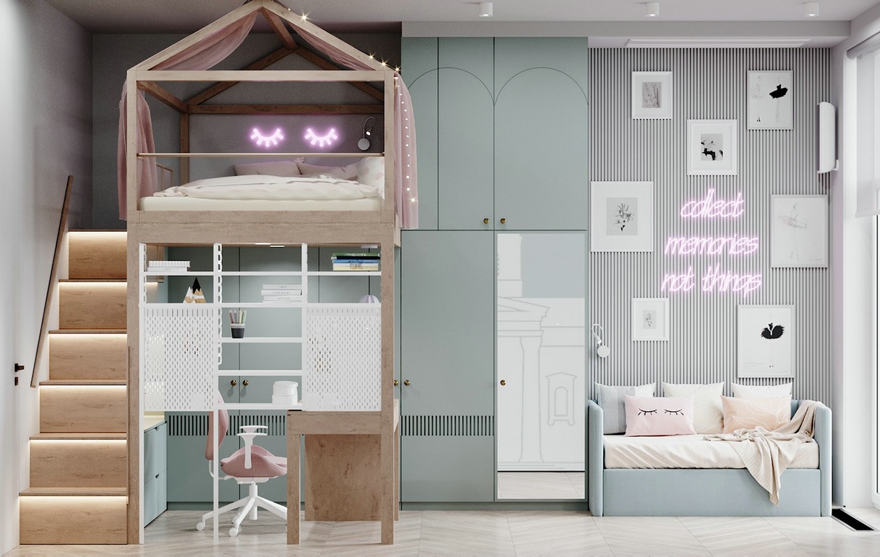 130平简约空间，配色细腻！-7