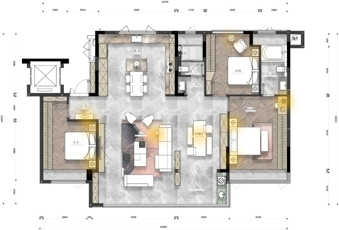 尚层大作新作——踏入现代意式大宅：空间有界，美学无疆-37