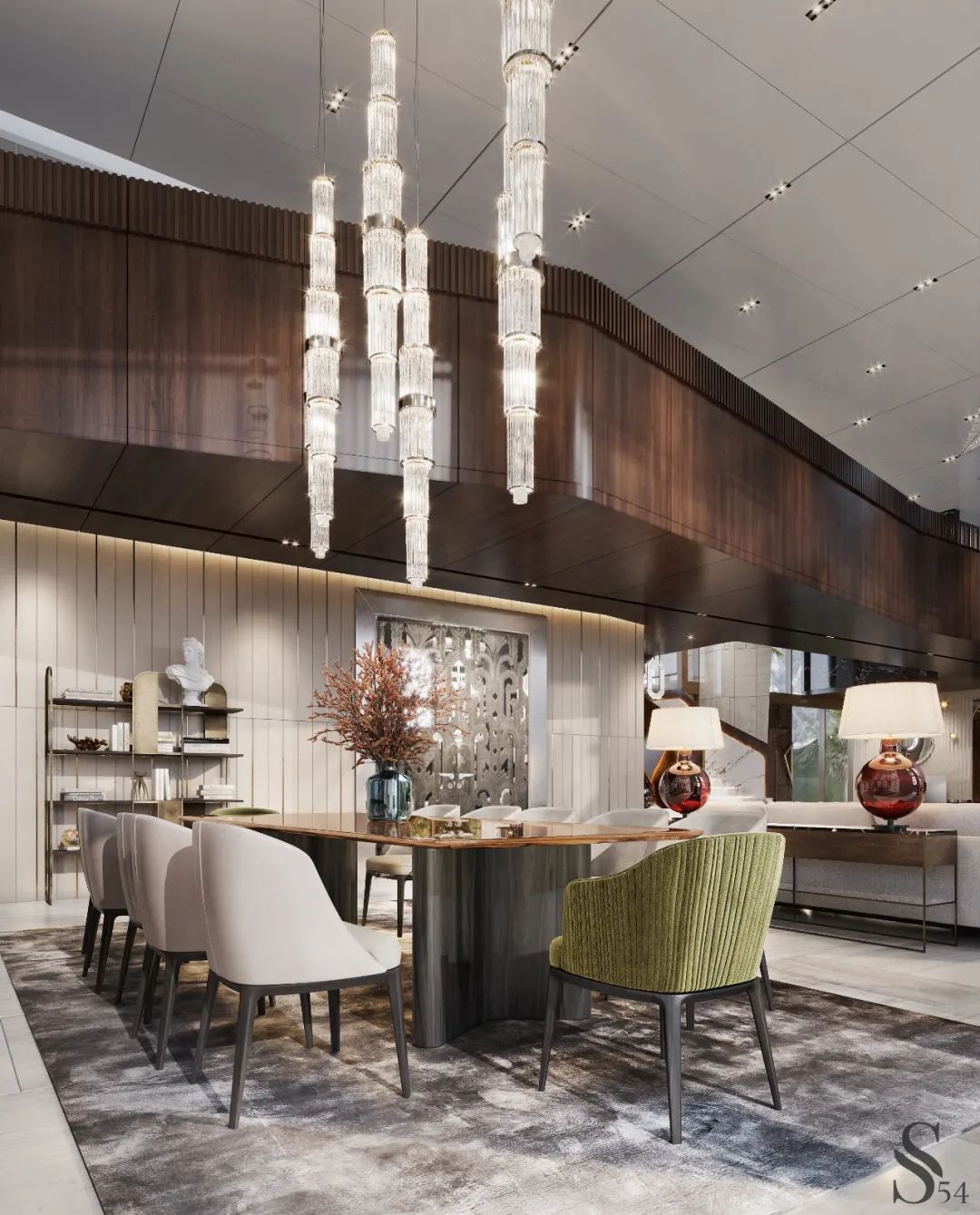 圣彼得堡900㎡森林别墅丨俄罗斯圣彼得堡丨STUDIA 54俄罗斯建筑设计工作室-65