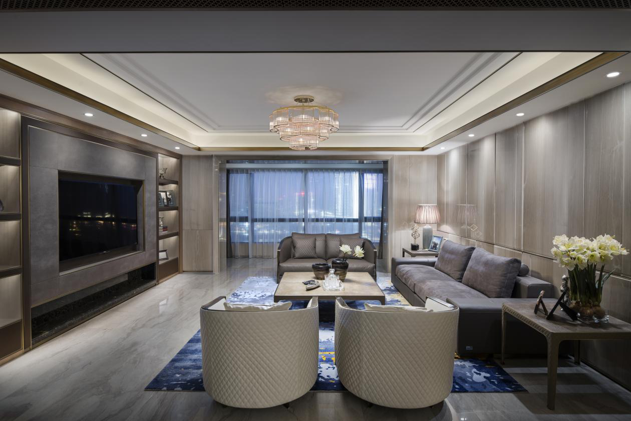 福建330㎡融侨外滩·港式现代| 名仕汇装饰机构-2