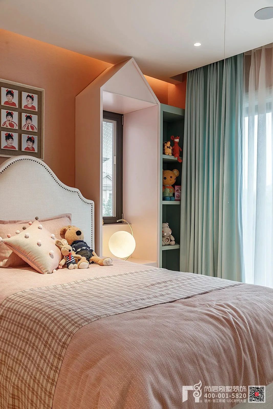 复古混搭浪漫别墅丨杭州尚层装饰-74