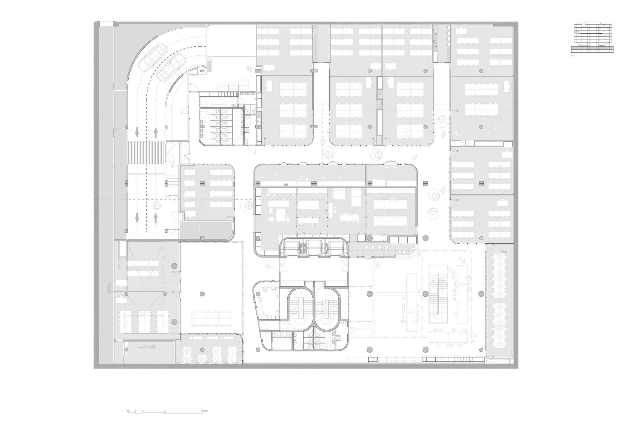 LCI BARCELONA 22@ CAMPUS 校园丨西班牙巴塞罗那丨CIRCULAR STUDIO-58