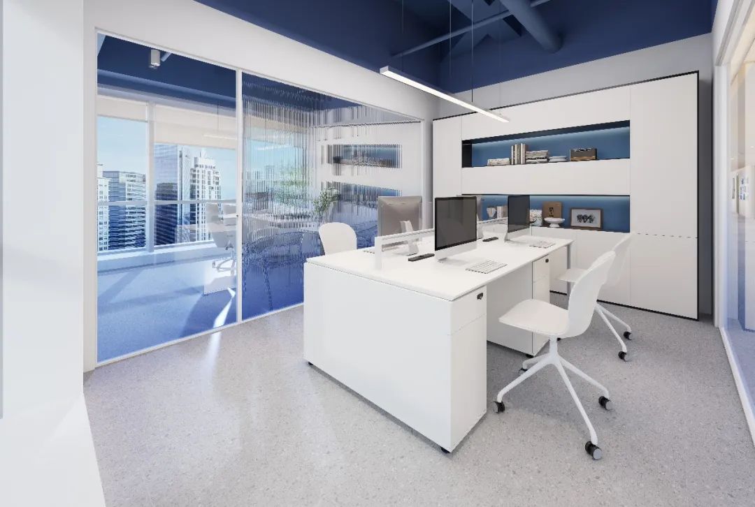 LKDESIGN丨国信会视集团办公空间设计案例-119