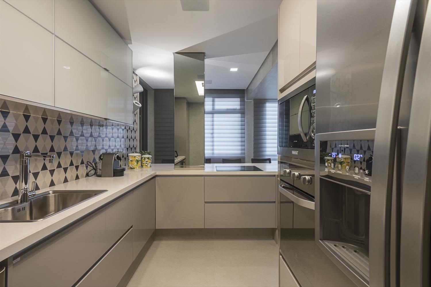 巴西 45 平米智能公寓，年轻夫妇的舒适生活空间-6