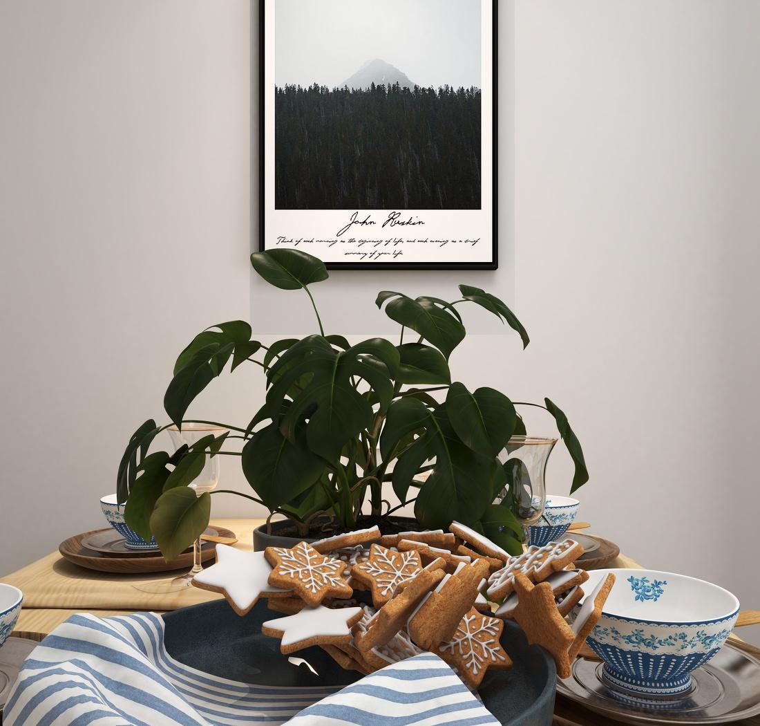 100 平现代简约三室两厅住宅设计-8