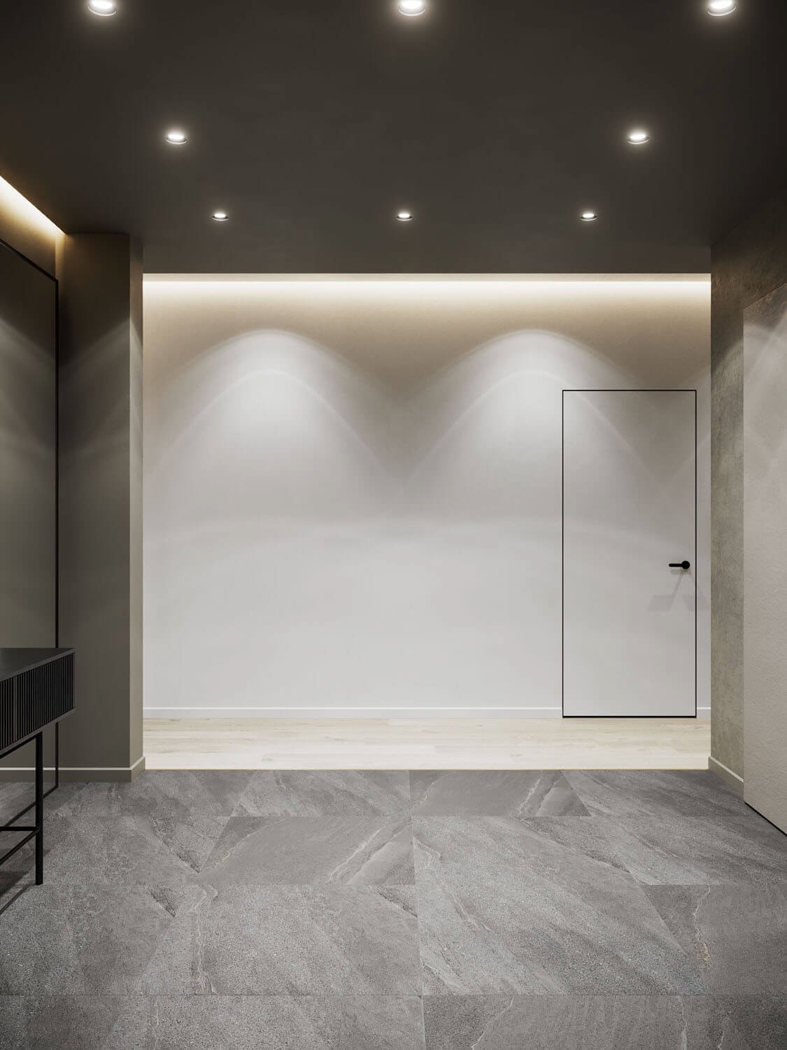 木质+高级灰 舒适到极致的住宅空间-2