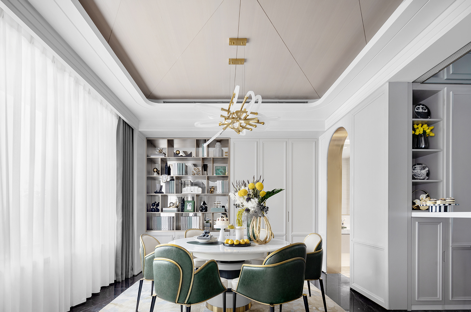 中梁·西安 国宾府上叠别墅丨中国西安丨几朵设计-15