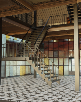 NAGASAKI I KROPKA NA CZOLE- PROJEKT SCENOGRAFII