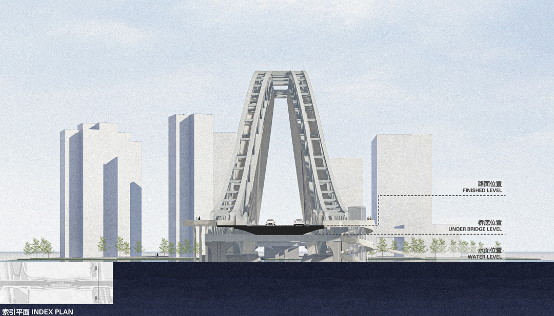 东莞水乡经济区景观梁桥赤滘口河桥概念方案设计丨中国东莞丨奥雅纳工程咨询(上海)有限公司-33