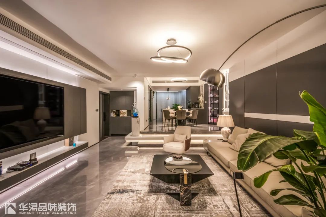 简约高级感江景大宅的改造之路丨广州华浔品味设计有限公司-33