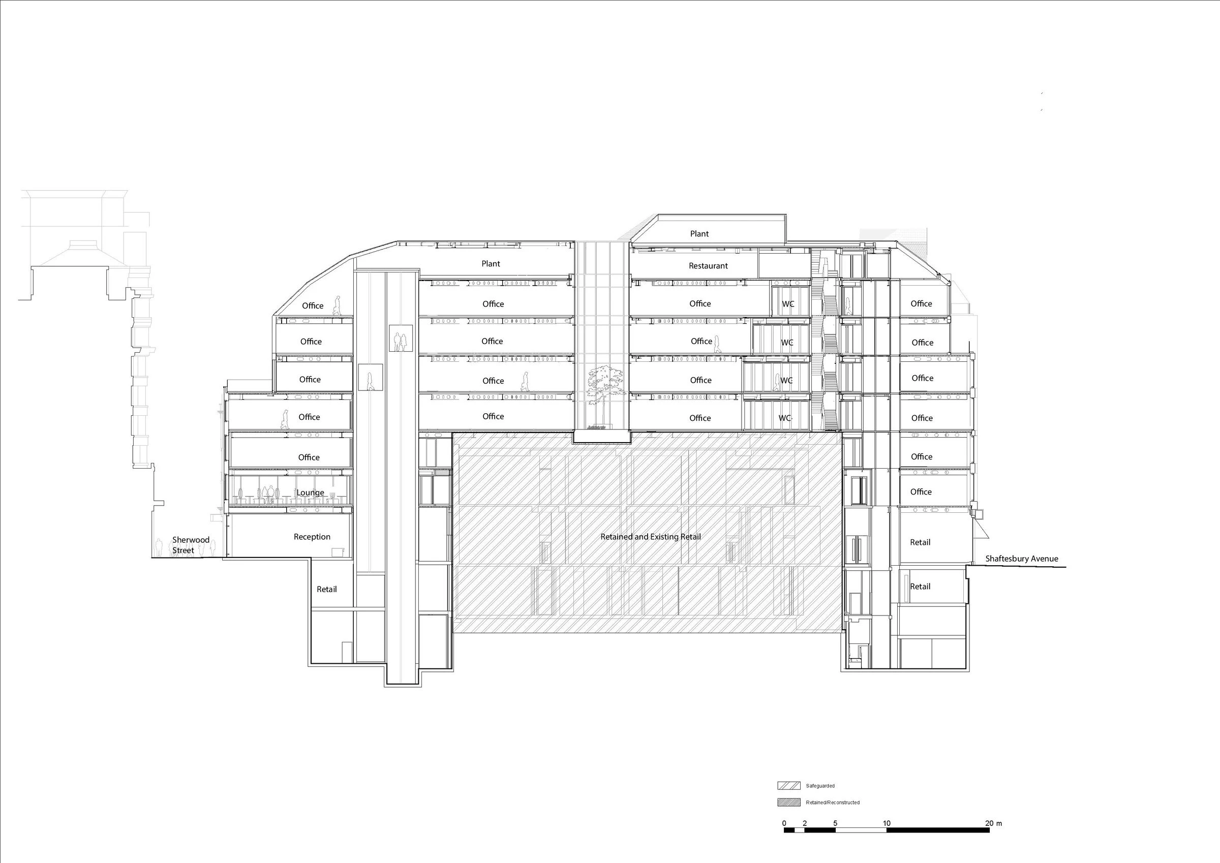 朗讯 W1丨英国伦敦丨Fletcher Priest Architects-65