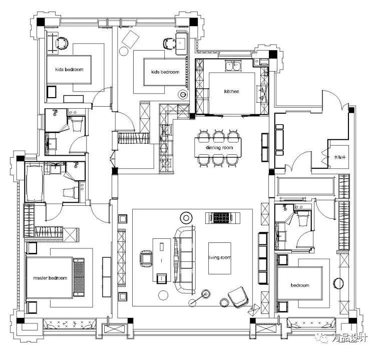 银川江南赋 173㎡ | 传统与现代交融的中式府邸设计-51