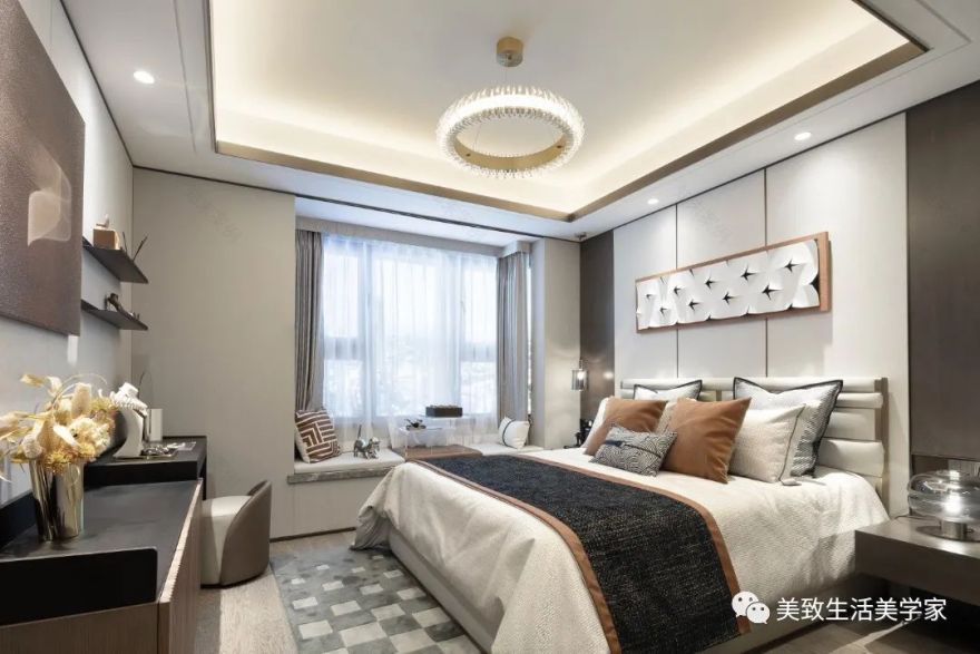 银城·观棠首府样板房丨中国无锡丨杭州美致家居设计有限公司-19