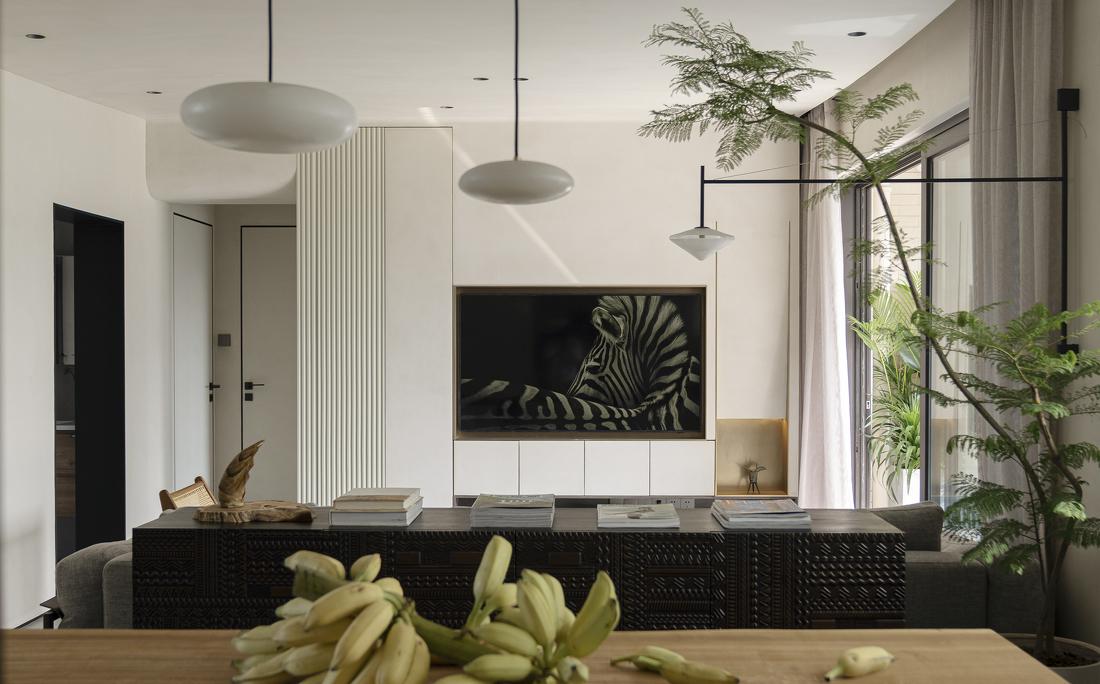 111㎡四口之家,低奢自然简约空间改造记-20