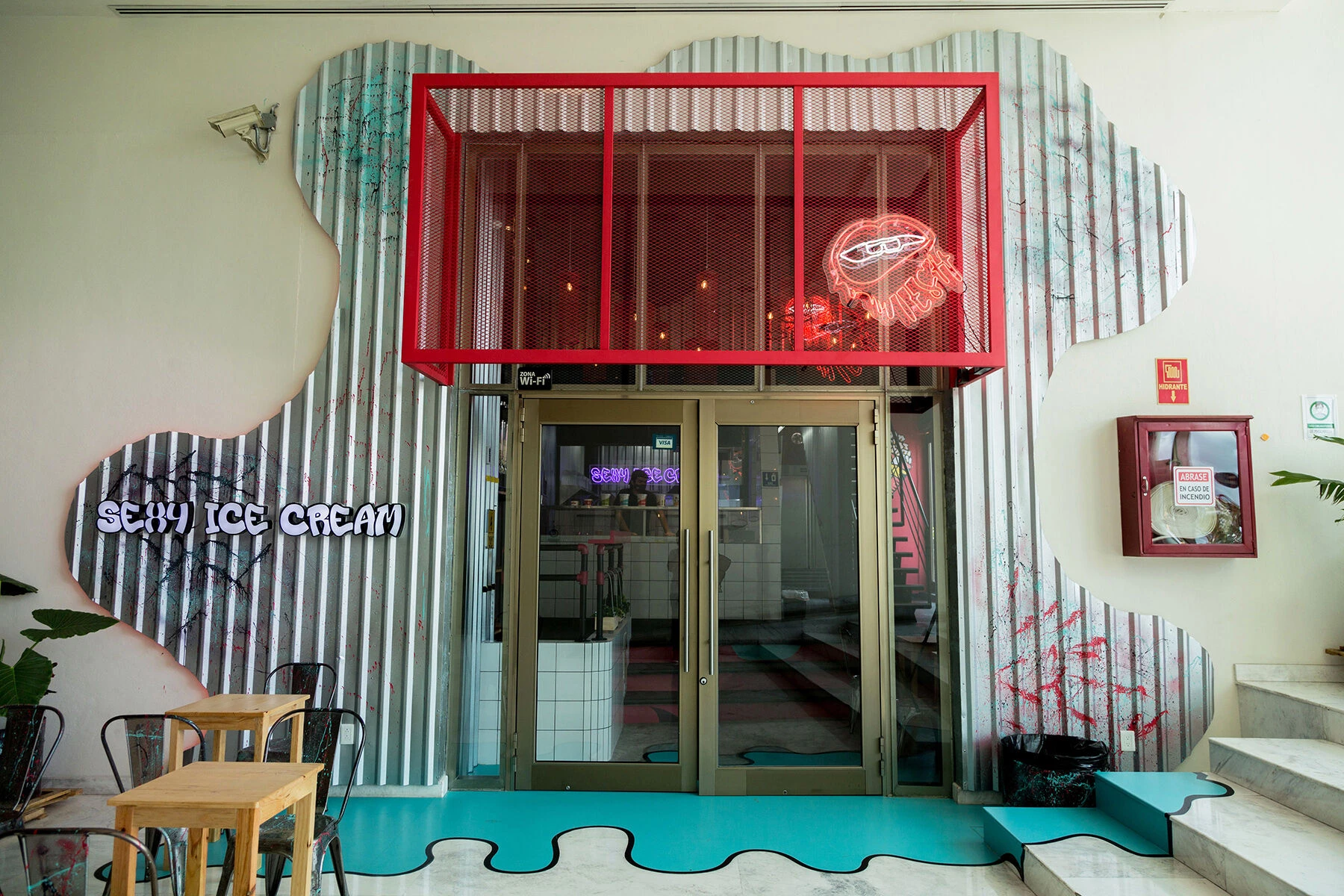 Heladería Tesh 冰淇淋店丨墨西哥-14