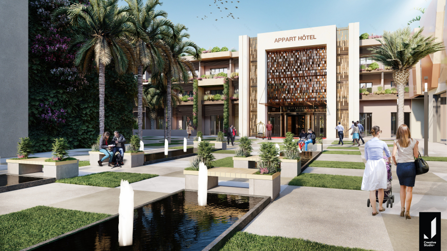 塔尔加广场商业中心丨摩洛哥马拉喀什-8