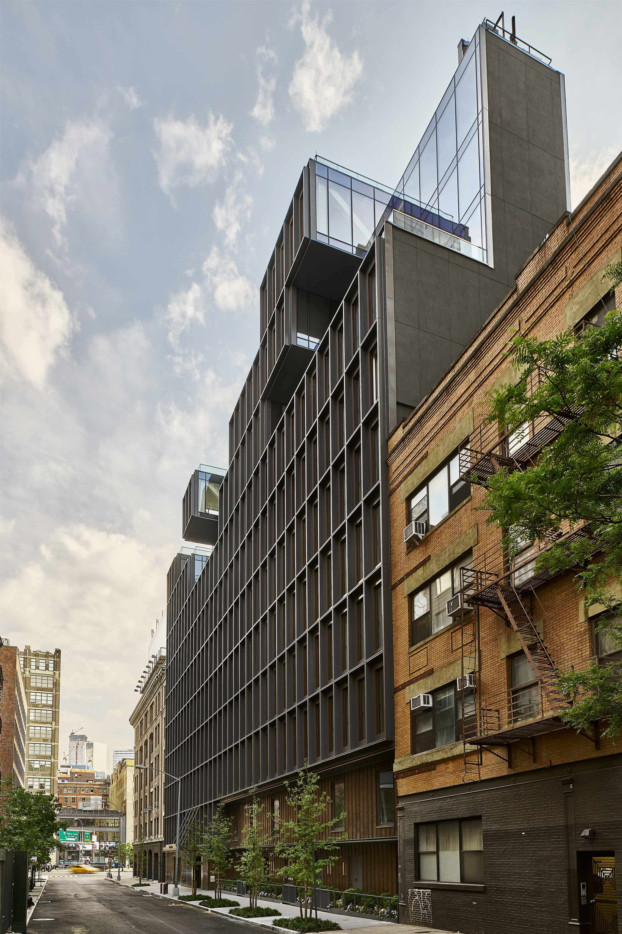 ODA creates thick gridded facade for Manhattan condo building-2