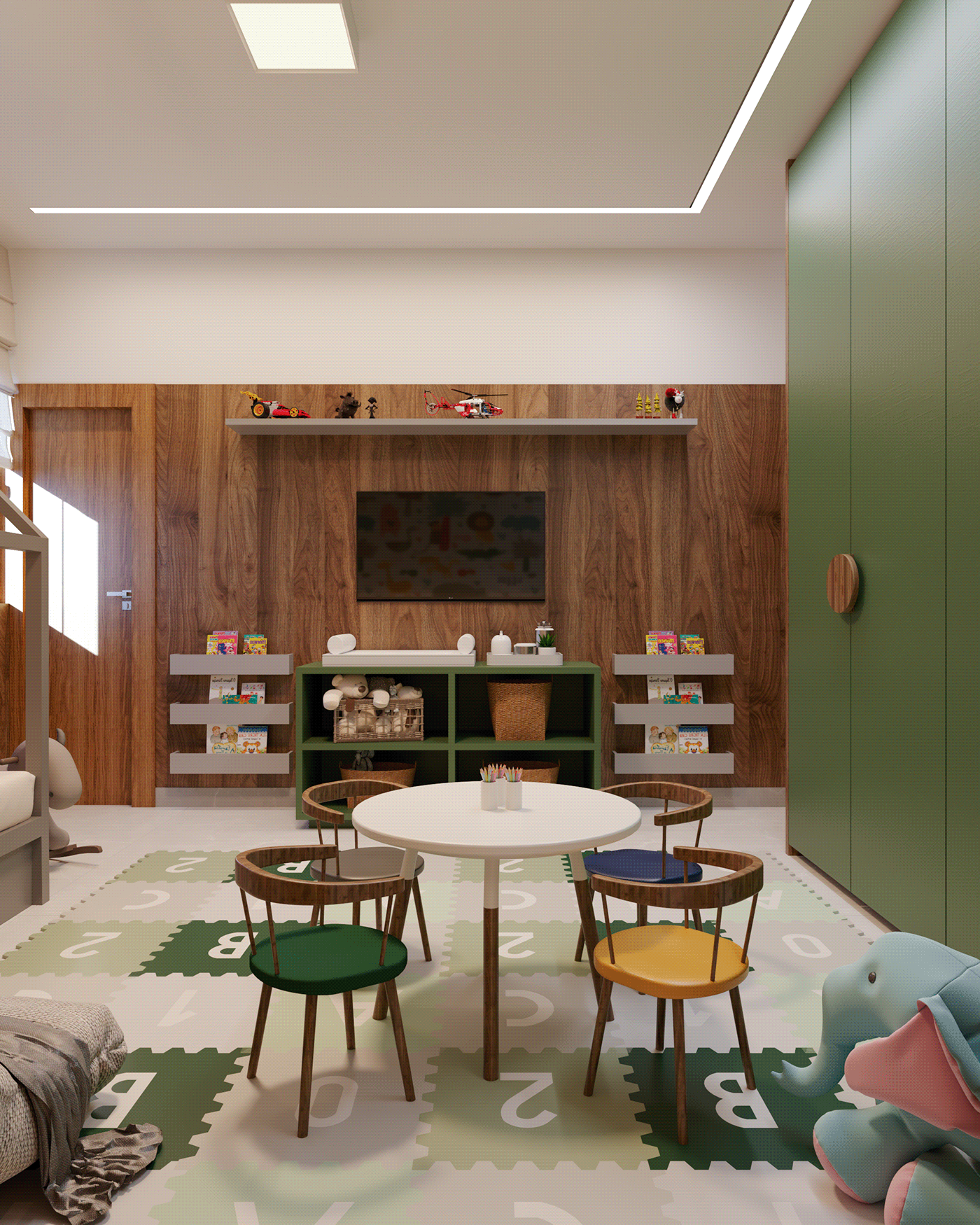 儿童房设计  约翰丨Bertha Bettoni 建筑事务所-3