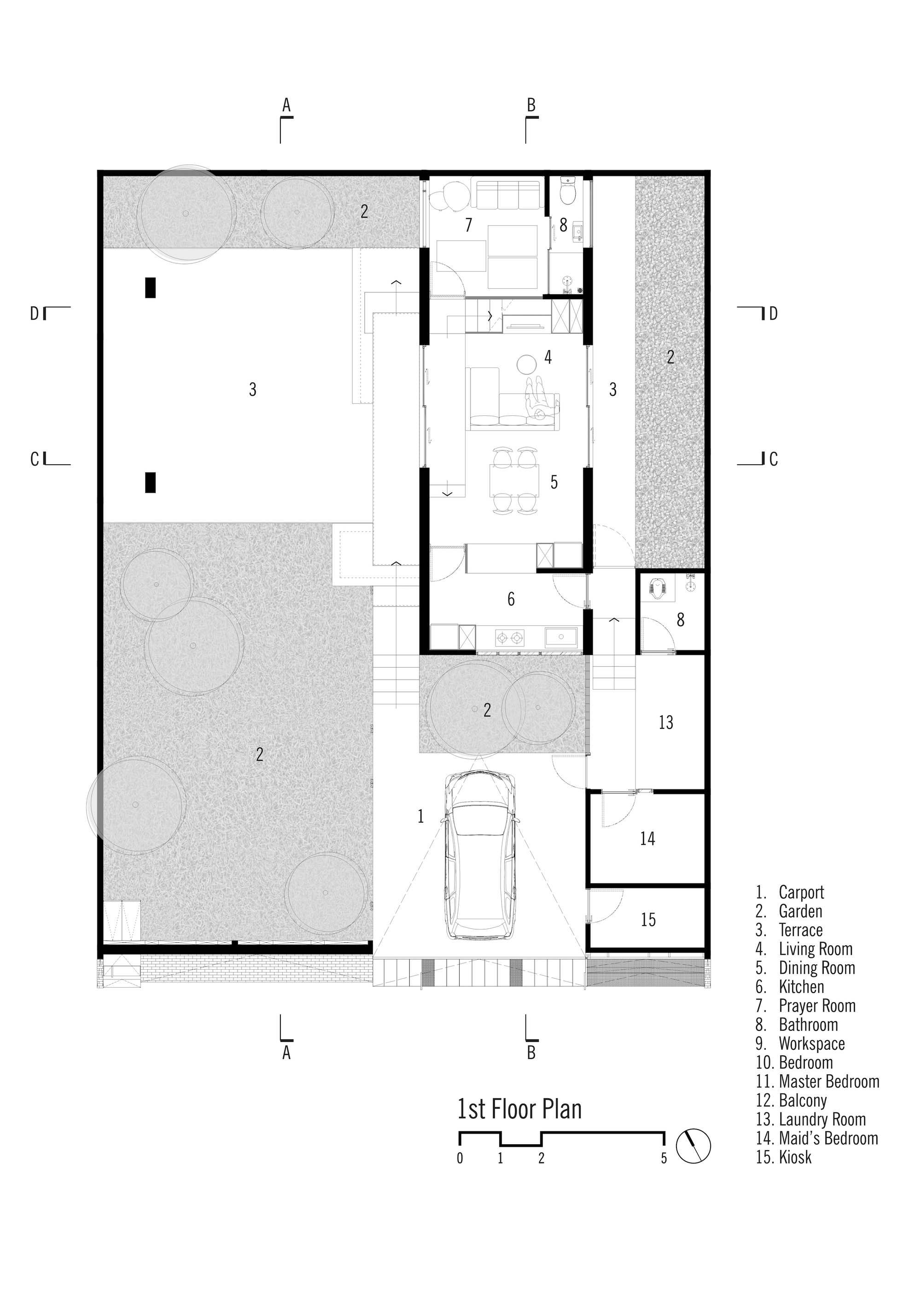 古努尔之家丨印度丨PSA Studio-11
