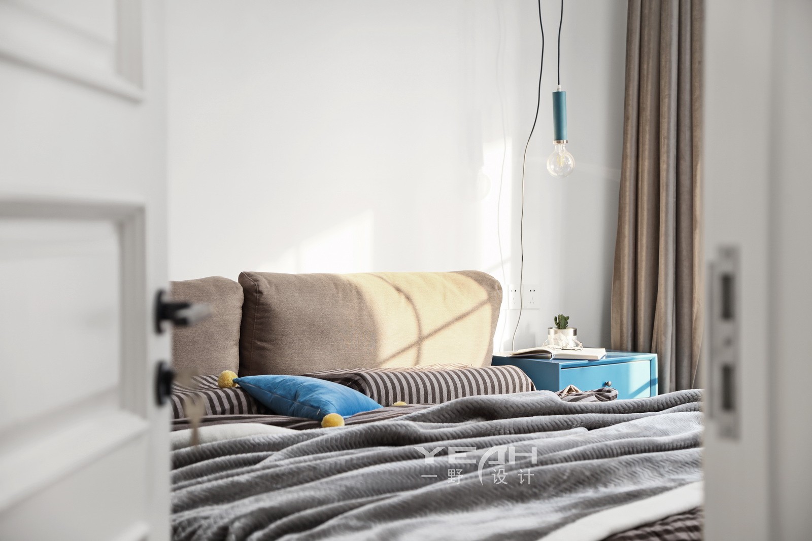 北京 73 平米老房改造,北欧风格变身现代温馨小家-31