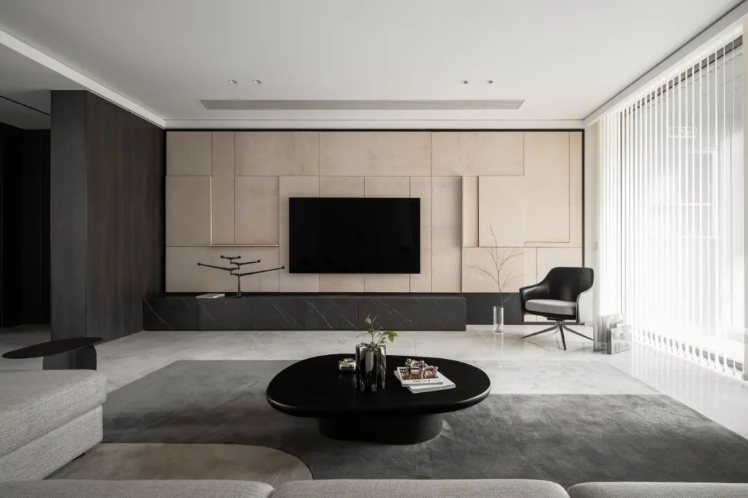 杭州小和山莱姆石护墙板住宅丨中国杭州丨DNA 邸内设计-15