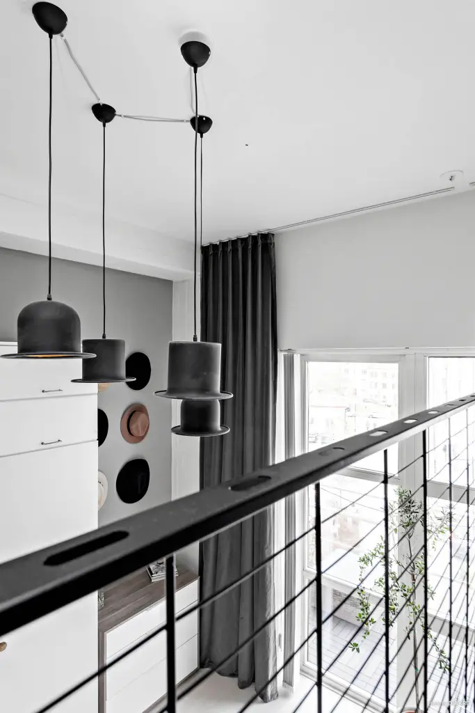 城市景观下的卧室阁楼设计-16