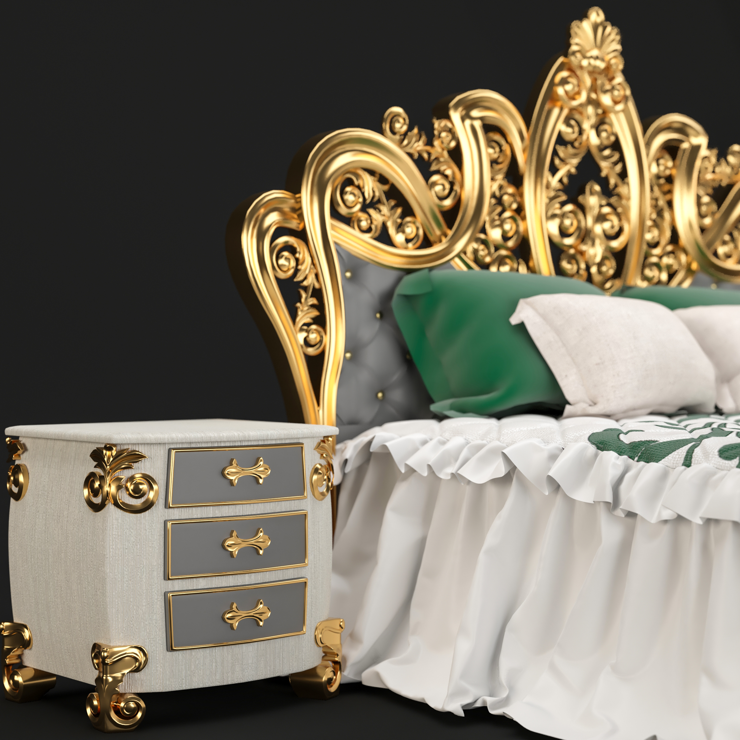 Luxury Classic Bed-1