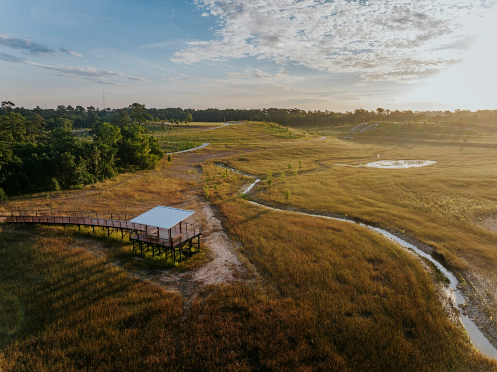 Kinder Land Bridge & Cyvia and Melvyn Wolff Prairie at Memorial Park - Arkitera-19