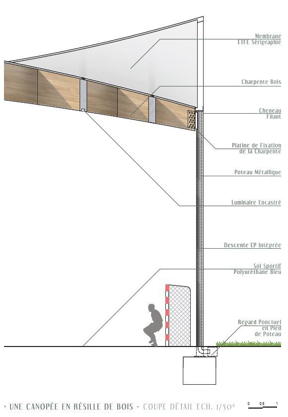 巴黎附近体育建筑丨法国巴黎丨Explorations Architecture-56